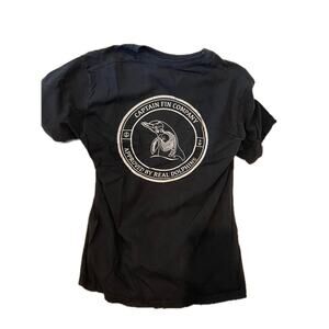 Captain Fin Co Black T-Shirt Mens L